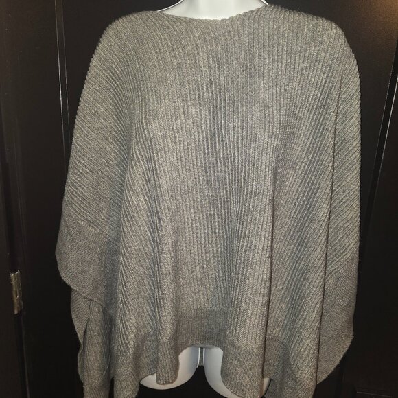 Loft Grey Poncho Sz XS/S - Picture 1 of 2
